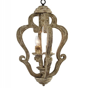 Oriana - 4 Light Small Chandelier-27 Inches Tall and 16 Inches Wide