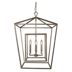 Mattea - 4 Light Large Chandelier-30 Inches Tall and 20 Inches Wide