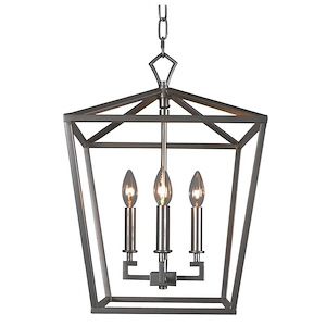 Celia - 4 Light Small Chandelier-20 Inches Tall and 14 Inches Wide