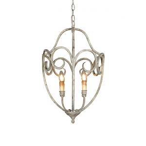 Liliana - 4 Light Chandelier-25 Inches Tall and 16 Inches Wide