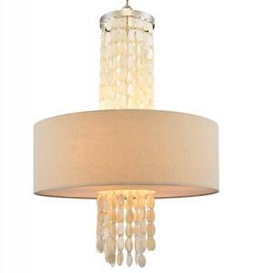 Haloke - 4 Light Chandelier-33 Inches Tall and 22 Inches Wide