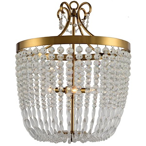 Darcia - 3 Light Large Chandelier-22 Inches Tall and 18 Inches Wide - 1146172