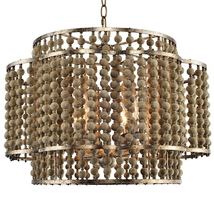 Carina - 4 Light Chandelier-16 Inches Tall and 22 Inches Wide