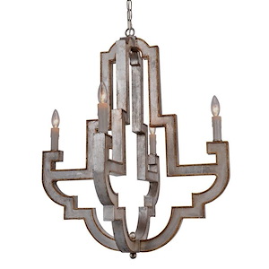 Jamelia - 4 Light Small Chandelier-33 Inches Tall and 26 Inches Wide