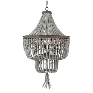 Candia - 4 Light Chandelier-32 Inches Tall and 20 Inches Wide