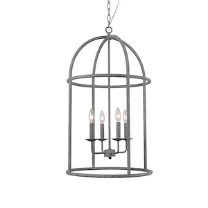 Grear - 4 Light Chandelier-31 Inches Tall and 18 Inches Wide