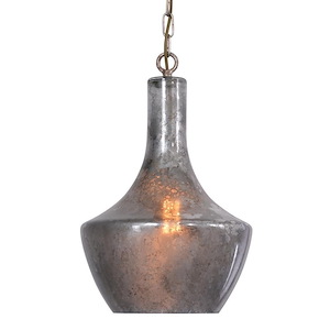 Adreana - 1 Light C Pendant-19 Inches Tall and 13 Inches Wide