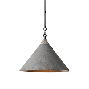 Mariola - 1 Light Pendant-11 Inches Tall and 15 Inches Wide