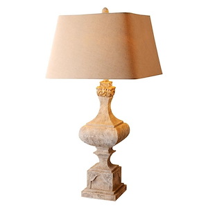 Croton - 1 Light Table Lamp-33 Inches Tall and 16 Inches Wide