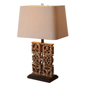 Perusia - 1 Light Table Lamp-25 Inches Tall and 15 Inches Wide