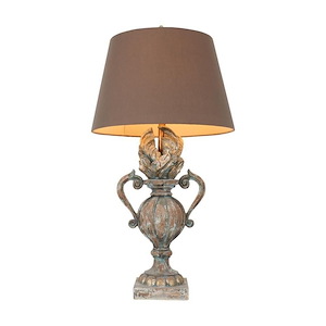 Verona - 1 Light Table Lamp-31 Inches Tall and 18 Inches Wide