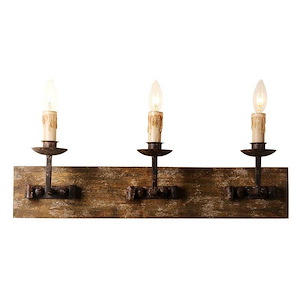Glorenza - 4 Light Wall Sconce-7 Inches Tall and 34 Inches Wide