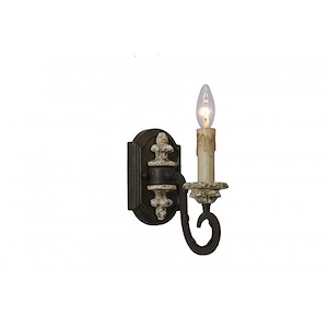 Klarissa - 2 Light Double Wall Sconce-9 Inches Tall and 8 Inches Wide