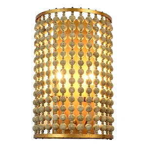 Darcia - 2 Light Wall Sconce-14 Inches Tall and 10 Inches Wide