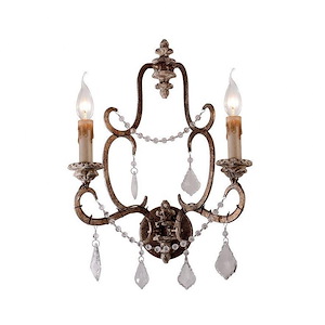 Nadia - 1 Light Wall Sconce-12 Inches Tall and 6 Inches Wide - 1146726