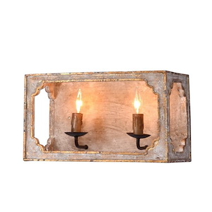 Nadia - 4 Light Wall Sconce-11 Inches Tall and 34 Inches Wide - 1146684