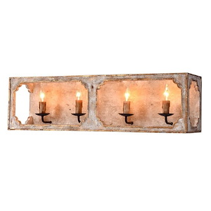Bertina - 2 Light Wall Sconce-21 Inches Tall and 13 Inches Wide