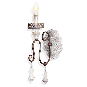 Santa Trinita - 2 Light Double Wall Sconce-21 Inches Tall and 15 Inches Wide