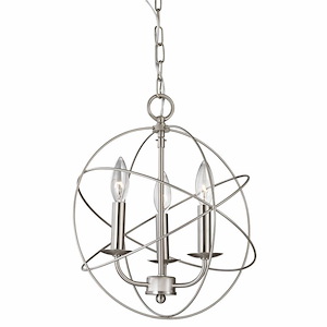 Williamsport - 3 Light Chandelier-15 Inches Tall and 13 Inches Wide - 1336236