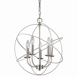 Williamsport - 5 Light Chandelier-20 Inches Tall and 18 Inches Wide