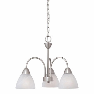 Tia - 3 Light Chandelier-14 Inches Tall and 17.75 Inches Wide - 1336240