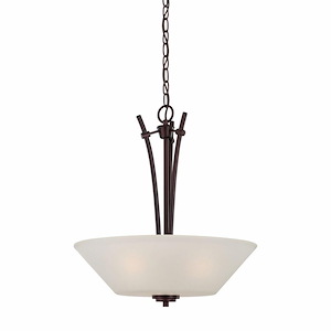 Pittman - 3 Light Pendant-20 Inches Tall and 18 Inches Wide