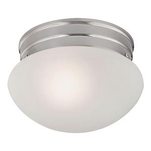 Mushroom - One Light Flush Mount