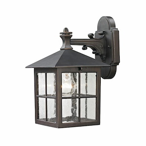 Shaker Heights - 1 Light Outdoor Wall Sconce-10 Inches Tall and 7 Inches Wide - 1336263