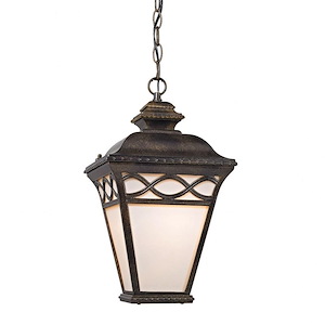 Mendham - One Light Outdoor Hanging Lantern - 886182