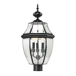Ashford - Three Light Large Outdoor Post Lantern
