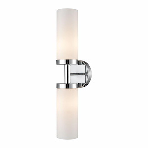 Bath Essentials - 2 Light Bath Vanity-5.5 Inches Tall and 20 Inches Wide