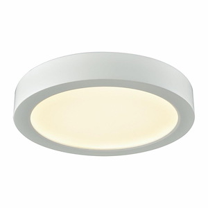 Titan - 11W 1 LED Flush Mount-1 Inches Tall and 6 Inches Wide