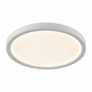 Titan - 20W 1 LED Flush Mount In Modern Style-1 Inches Tall and 13 Inches Wide - 1273441