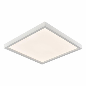 Ceiling Essentials - 20W 1 LED Square Flush Mount-1 Inches Tall and 13 Inches Wide