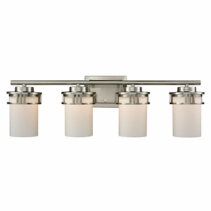 Ravendale - 4 Light Bath Vanity-9 Inches Tall and 27 Inches Wide