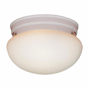 Ceiling Essentials - 1 Light Flush Mount-5 Inches Tall and 8 Inches Wide