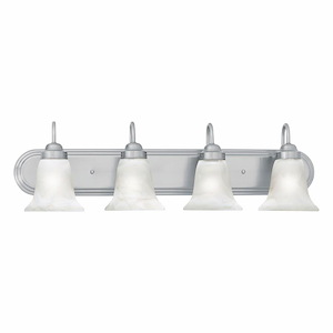 Homestead - 4 Light Bath Vanity-9 Inches Tall and 30 Inches Wide
