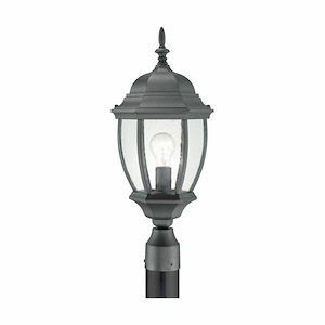 Covington - 1 Light Outdoor Post Mount-21.5 Inches Tall and 9.5 Inches Wide