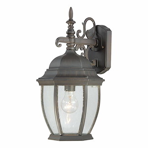 Covington - 1 Light Outdoor Wall Sconce-18 Inches Tall and 9.5 Inches Wide