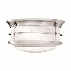 Outdoor Essentials - 2 Light Outdoor Flush Mount-5.75 Inches Tall and 11.25 Inches Wide - 1336323
