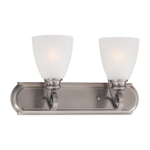 Haven - 2 Light Bath Vanity-10.25 Inches Tall and 18 Inches Wide