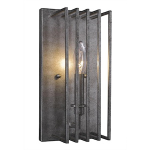 Sky Loft - 1 Light Wall Sconce-12 Inches Tall and 6 Inches Wide