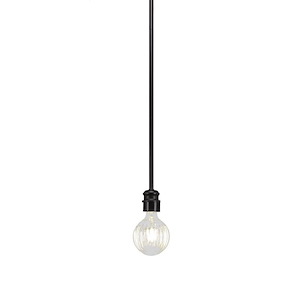 Edge - 4W 1 LED Mini Pendant-7.25 Inches Tall and 3.72 Inches Wide
