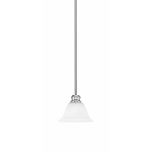 Edge - 1 Light Stem Hung Mini Pendant-5.25 Inche Tall and 7 Inches Wide