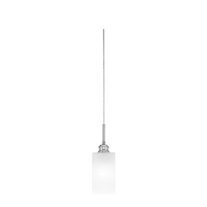 Edge - 1 Light Cord Mini Pendant-8.5 Inche Tall and 3.5 Inches Wide