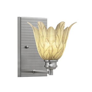 Edge - 1 Light Wall Sconce-9 Inches Tall and 7 Inches Wide - 1316133
