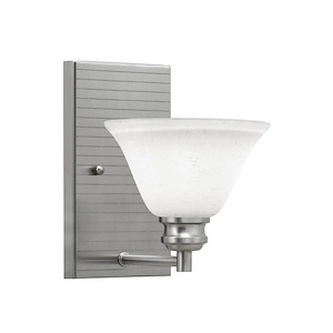 Edge - 1 Light Wall Sconce-9 Inches Tall and 7 Inches Wide - 1316143