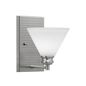 Edge - 1 Light Wall Sconce-9 Inches Tall and 7 Inches Wide - 1316144