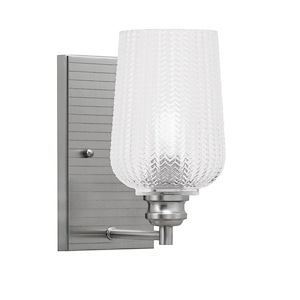 Edge - 1 Light Wall Sconce-9.75 Inches Tall and 5 Inches Wide - 1316137