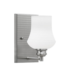 Edge - 1 Light Wall Sconce-9 Inches Tall and 5.5 Inches Wide - 1316141